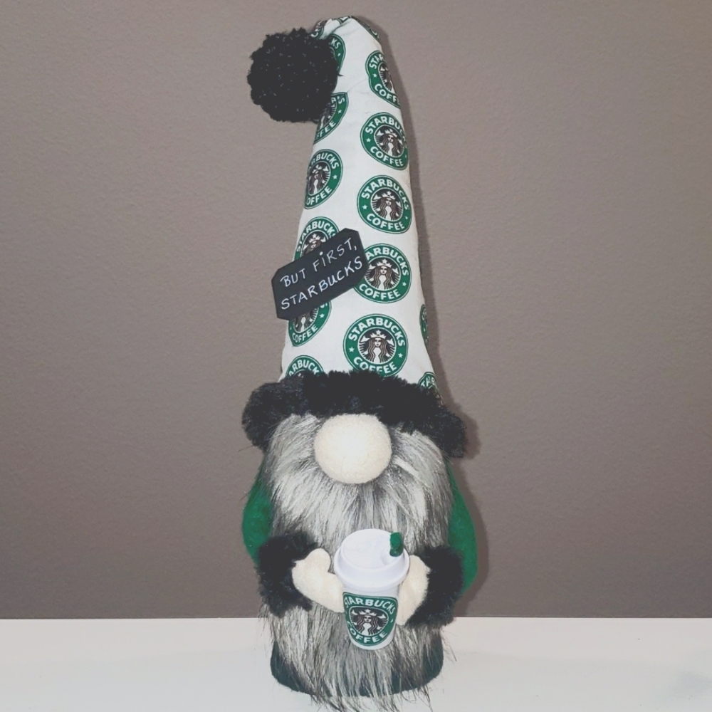 But first , Starbucks Gnome
